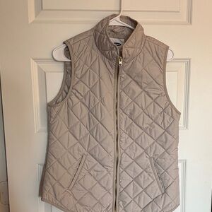 Old Navy Women's Quilted Vest - Beige